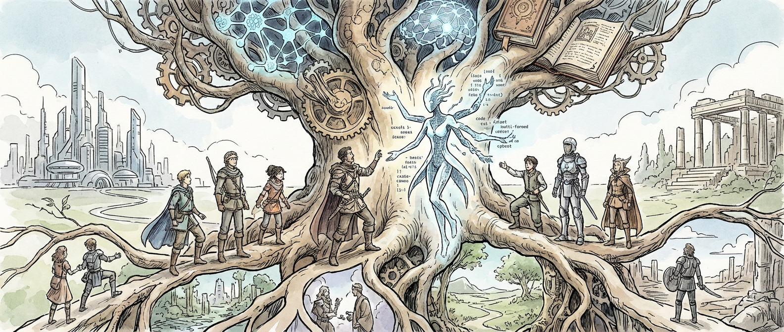 When Every Story Became Possible: How AI Transformed the Dream of Infinite Adventure